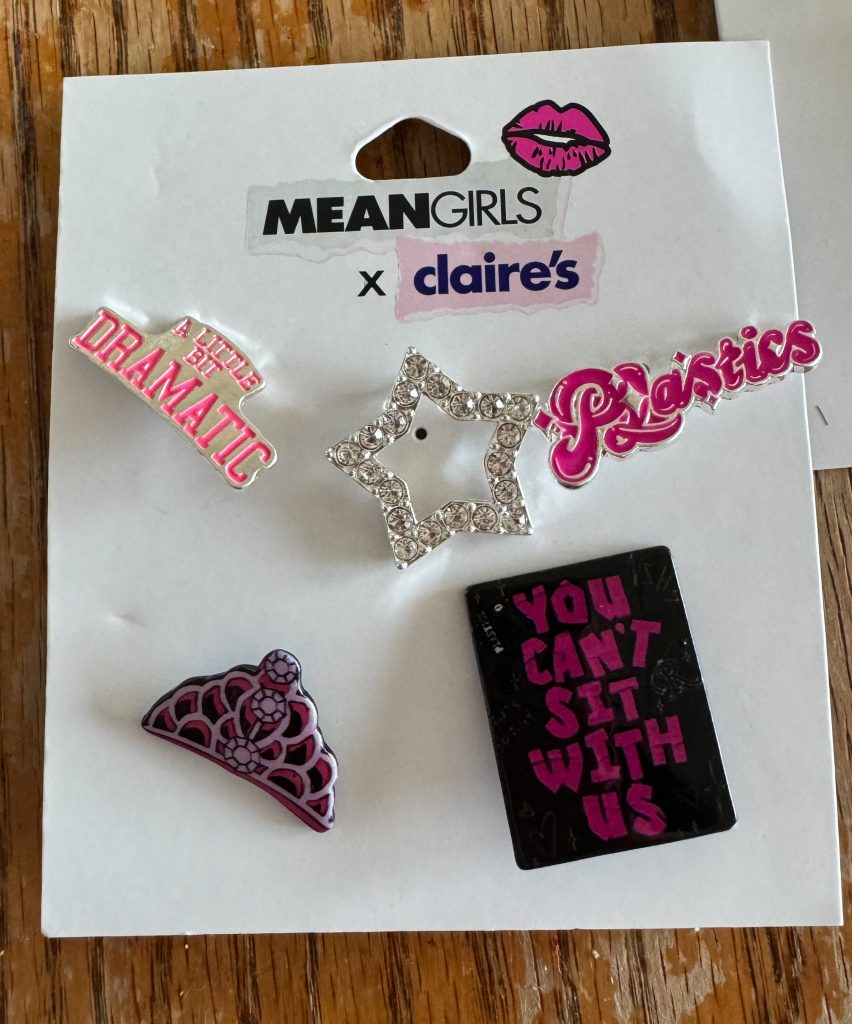 Set of Mean Girls pins